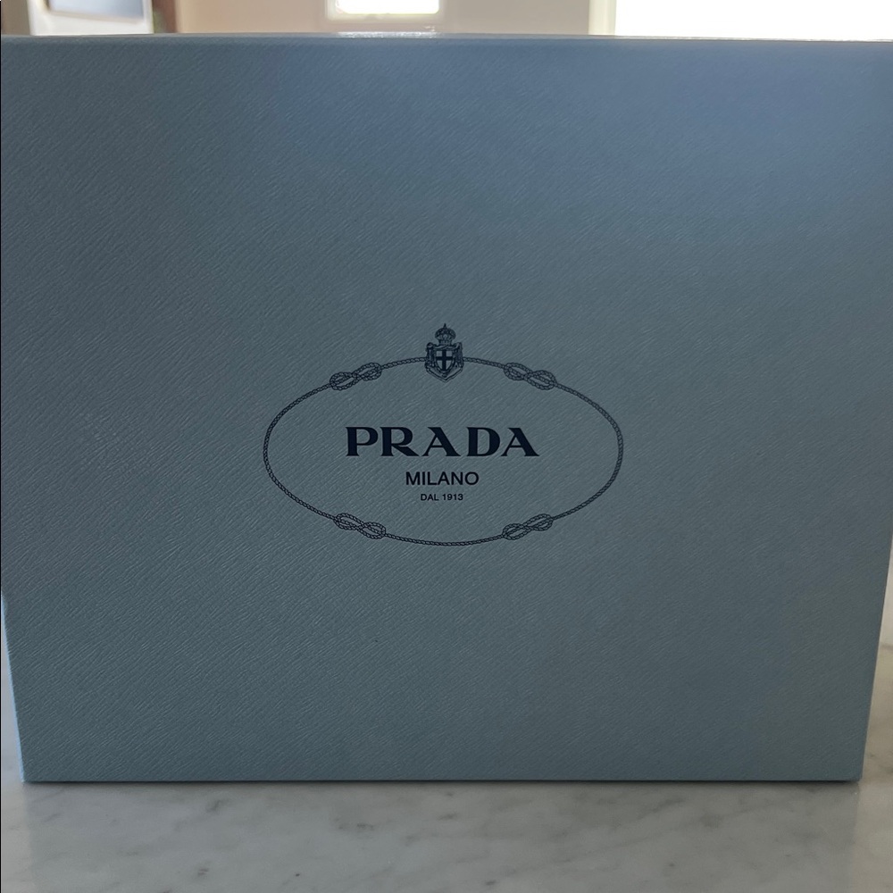 NEW Prada Fisherman Black Leather Sandals with Gold size 37 - Picture 12 of 13